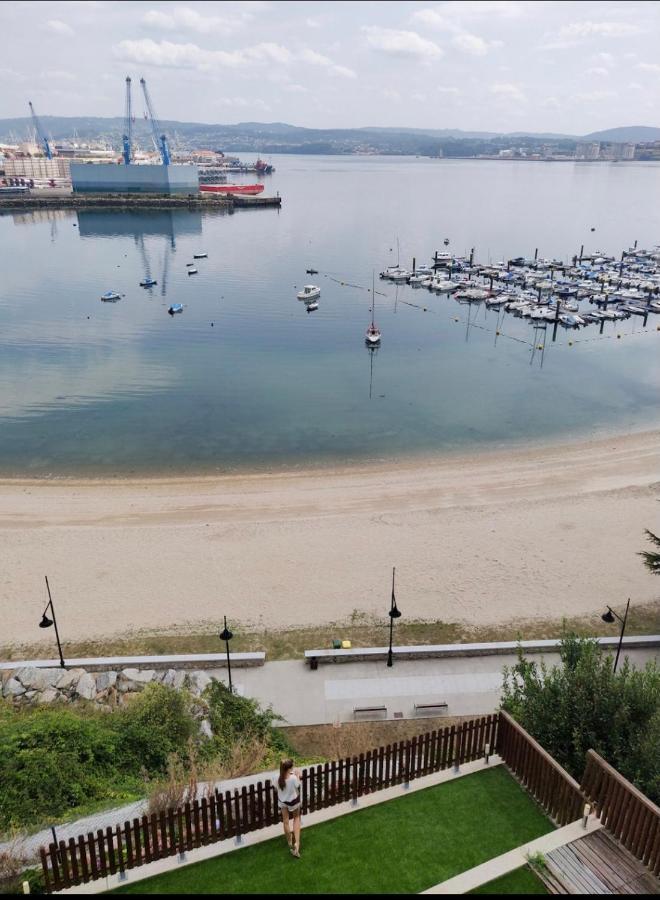 Grana Beach Ferrol La Coruña Eksteriør bilde